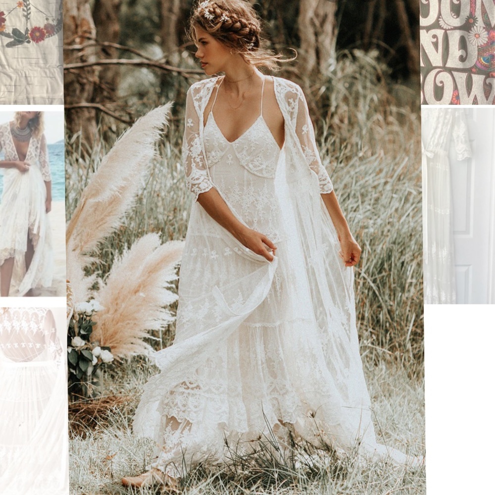 Spell & the Gypsy Canyon Moon Mesh Gown and Duster